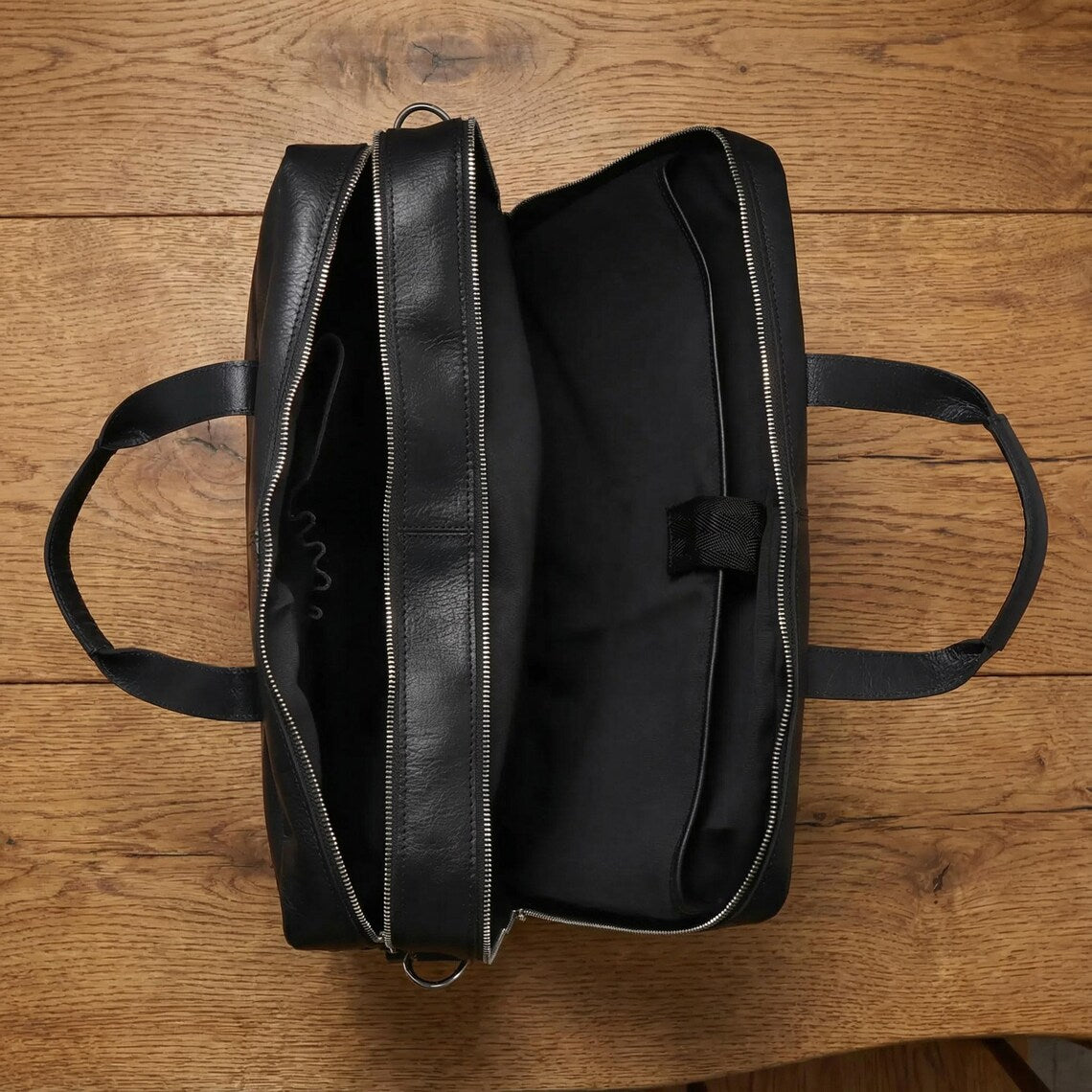 Genuine Leather Satchel Briefcase